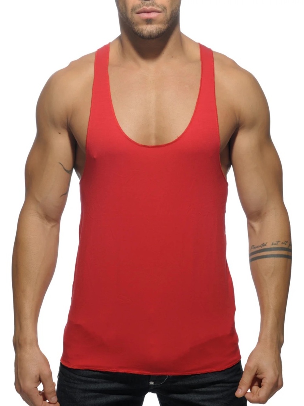 Addicted Stringer Tank Top XL runs small Gently worn 95% modal/5% elastane - Picture 2 of 8